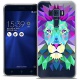 Caseink Coque pour ASUS Zenfone 4 Max ZC520KL  5.2  Housse Etui [Crystal Gel HD Collection Summer Design Sakura - Souple - Ul