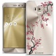 Caseink Coque pour ASUS Zenfone 4 Max ZC520KL  5.2  Housse Etui [Crystal Gel HD Collection Summer Design Sakura - Souple - Ul