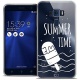 Caseink Coque pour ASUS Zenfone 4 Max ZC520KL  5.2  Housse Etui [Crystal Gel HD Collection Summer Design Sakura - Souple - Ul