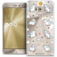 Caseink Coque pour ASUS Zenfone 4 Max ZC520KL  5.2  Housse Etui [Crystal Gel HD Collection Summer Design Sakura - Souple - Ul