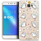 Caseink Coque pour ASUS Zenfone 4 Max ZC520KL  5.2  Housse Etui [Crystal Gel HD Collection Summer Design Sakura - Souple - Ul