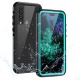 Lanhiem Coque Huawei P20 Étanche, Full Body Intégré avec Protection écran [IP68 Imperméable] [Antichoc] Antipoussière Anti-Ne