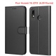 Tenphone Etui Coque pour Huawei Y6 2019, Protection Etui Housse en Cuir Portefeuille Livre,[Emplacements Cartes],[Fonction Su