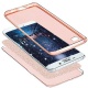 Coque Huawei P8 Lite 2017 Etui,ikasus Intégral 360 Degres avant + arrière Full Body Protection Bling Brillant Glitter Transpa