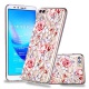 Artfeel Ultra Mince Souple Clair Coque pour Huawei Y5 2018,Étui en Relief Ananas Coloré Géométrique Motif, Flexible TPU Silic