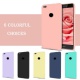 6 x Coque Huawei P8 Lite 2017, SpiritSun Etui Coque TPU Slim Bumper Souple Silicone Etui de Protection Flexible Case Couvertu