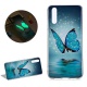 DasKAn Lumineux Silicone Coque Huawei P20 Lite,Fluorescent Lumineuse dans Le Noir Motifs Colorés Ultra Mince Souple Antichoc 