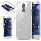 Coque Huawei Mate 10 Lite Etui,ikasus Intégral 360 Degres avant + arrière Full Body Protection Bling Brillant Glitter Transpa