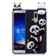 Carols Coque Huawei Mate 10 Lite, Huawei Mate 10 Lite  5,9 Zoll  Étui, [Série de ratons laveurs] TPU Silicone Souple Coque - 