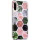 MoreChioce compatible avec Coque Huawei P30,compatible avec Coque Huawei P30 Silicone Marbre,Jolie Forêt Tropicale Hybrid Cry