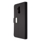 Coque pour Ulefone P6000 Plus, Bookstyle-Case Étui de Protection Antichoc pour Smartphone  Coque de Coloris Noir 