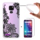 LJSM Coque pour Ulefone Note 7P + Verre trempé écran Film Protecteur - Semi-Transparent Souple Silicone Étui Protection Houss