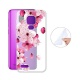 WenJie Coque pour Ulefone Note 7P Exquis Cadeau Cover Translucide Coque de Protection Bumper Etui Housse Silicone Doux TPU Ca