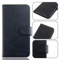 95Street Coque pour Ulefone S1 Slim Folio PU Cuir Debout Fonction Housse Coque Étui Couverture pour Ulefone S1,Noir