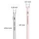QFSM Skin Coque pour Ulefone Power 3 / Ulefone Power 3S  6.0"  TPU Étui Silicone Transparent Housse Protection + 2 Pcs Gratui