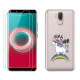 QFSM Skin Coque pour Ulefone Power 3 / Ulefone Power 3S  6.0"  TPU Étui Silicone Transparent Housse Protection + 2 Pcs Gratui