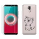 QFSM Skin Coque pour Ulefone Power 3 / Ulefone Power 3S  6.0"  TPU Étui Silicone Transparent Housse Protection + 2 Pcs Gratui