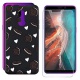 DYSu Coque pour Ulefone P6000 Plus  6.00"  Black Silicone Souple Étui TPU Protection Cover Housse Case Shell + Verre trempé é