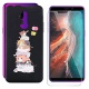 DYSu Coque pour Ulefone P6000 Plus  6.00"  Black Silicone Souple Étui TPU Protection Cover Housse Case Shell + Verre trempé é