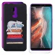 DYSu Coque pour Ulefone P6000 Plus  6.00"  Black Silicone Souple Étui TPU Protection Cover Housse Case Shell + Verre trempé é