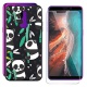 DYSu Coque pour Ulefone P6000 Plus  6.00"  Black Silicone Souple Étui TPU Protection Cover Housse Case Shell + Verre trempé é