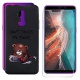 DYSu Coque pour Ulefone P6000 Plus  6.00"  Black Silicone Souple Étui TPU Protection Cover Housse Case Shell + Verre trempé é