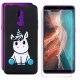 DYSu Coque pour Ulefone P6000 Plus  6.00"  Black Silicone Souple Étui TPU Protection Cover Housse Case Shell + Verre trempé é