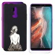 DYSu Coque pour Ulefone P6000 Plus  6.00"  Black Silicone Souple Étui TPU Protection Cover Housse Case Shell + Verre trempé é