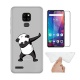 HYMY Coque pour Ulefone Note 7P  6.1"  + 1 x Film Protection décran en Verre Trempé - Blanc Laiteux TPU Doux Silicone Etui B