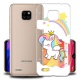 Reshias Coque Ulefone Note 7  6.1"  Silicone Transparent  Licorne [Antichoc] Souple TPU Housse Bumper Soft Case Cover pour Ul