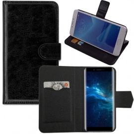 PREVOA Coque pour Ulefone Note 7P - Flip PU Leather Housse Case with Slots pour Cards and Banknotes pour Ulefone Note 7P - No