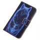 TienJueShi Loup Flip Book-Stand Cuir Housse Coque Etui Cas Couverture Protecteur Case Cover Skin pour Ulefone Mix 5.5 inch