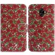 TienJueShi Loup Flip Book-Stand Cuir Housse Coque Etui Cas Couverture Protecteur Case Cover Skin pour Ulefone Mix 5.5 inch