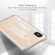 Coque Redmi Note 5 Transparente + Verre trempé écran Protecteur, Leathlux Souple Silicone Étui Protection Bumper Housse Clair