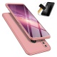 Coque Xiaomi Redmi 6A, LaiXin Étui Xiaomi Redmi 6A + Verre Trempé 360 degrés Housse complète Protection 3 en 1 Ultra Rigide L