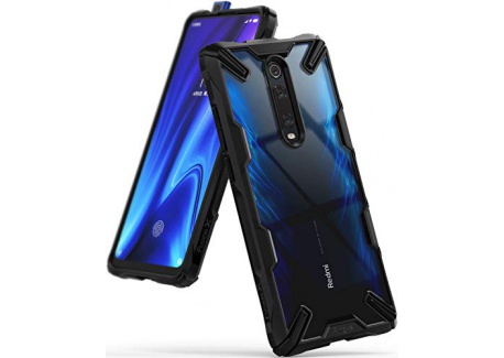 Ringke Coque Xiaomi Mi 9T  Mi 9T Pro , Coque Redmi K20  Redmi K20 Pro  [Fusion-X] Transparente Antichoc de Protection Résista