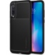 Spigen Coque Xiaomi Mi 9 [Rugged Armor] Souple, Fibre de Carbone, Noir Matte, Antichoc, Anti-Rayure, Coque Etui Housse pour L