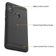 Anjoo Coque Compatible pour Xiaomi Redmi Note 5, Noir Silicone Housse Etui Anti-Rayures Fibre de Carbone Coque de Protection 