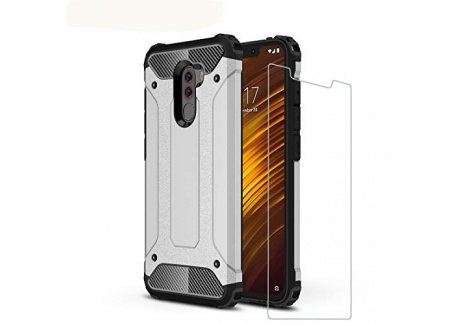 Coque pour Xiaomi Redmi Note 5, Hard PC Soft TPU 2 en 1 360° Armure de Protection Résistant aux Chocs Résistant aux Rayures +