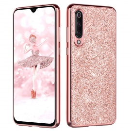 BENTOBEN Coque Xiaomi Mi 9 Se, Coque Xiaom 9 Se Etui Housse de Protection Ultra-Mince Brillant Glitter de Ultra Slim en TPU S