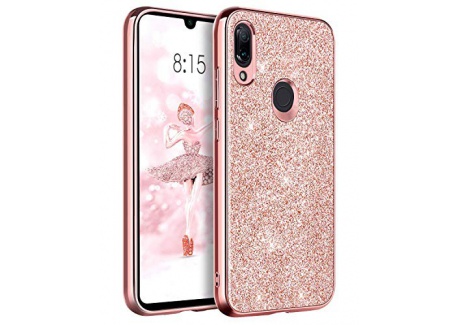 BENTOBEN Coque Xiaomi Mi 9 Se, Coque Xiaom 9 Se Etui Housse de Protection Ultra-Mince Brillant Glitter de Ultra Slim en TPU S