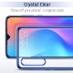 ESR Coque pour Xiaomi Mi 9, Coque Transparente Silicone TPU Souple avec Cadre de Protection Brillant Chromé, Housse Etui de P