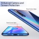 ESR Coque pour Xiaomi Mi 9, Coque Transparente Silicone TPU Souple avec Cadre de Protection Brillant Chromé, Housse Etui de P