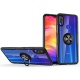 KONEE Coque pour Xiaomi Mi 9, 【Transparente Dur PC Etui】【360°Ring Stand pour Support Voiture Magnetique】【Souple TPU Frontière