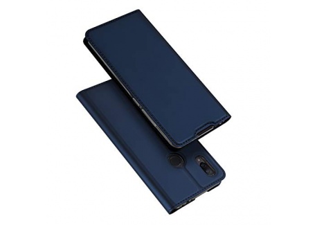 DUX DUCIS Coque pour Xiaomi Redmi Note 7 / Redmi Note 7 Pro, Premium TPU Bumper Housse en Cuir Étui de Protection [Stand Supp