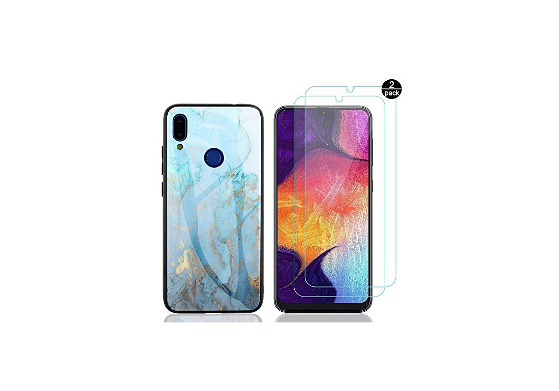 Coque Xiaomi Redmi Note 7 2 Pièces Verre Trempé écran