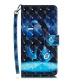 Coopay Housse Coque pour Xiaomi Redmi 6A Fantaisie Motif Attrape Reve Plume Fleur Étui a Rabat Cuir PU Magnétique Porte Carte