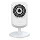 D-Link DCS-932L Caméra Réseau IP Domestique sans Fil à Vision Diurne + Nocturne avec mydlink 128 MB Blanc