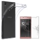 ebestStar - Coque Sony Xperia L1, L1 Dual Etui Housse Silicone Gel Anti-Choc Ultra Fine Invisible, Transparent + Film Verre T