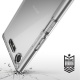 Ringke Coque Sony Xperia XZ1, [Fusion] Bumper en TPU avec Dos Crystal Transparent [Protection Contre Les Chutes/Technologie d